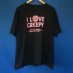 I Love Creepy T-Shirt XL Zak Bagan's Haunted Museum Las Vegas